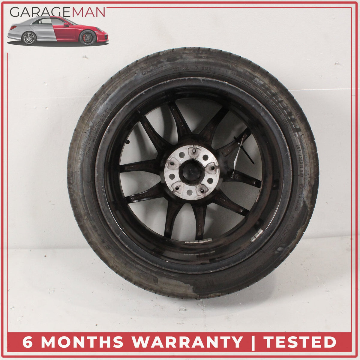2019-2026 BMW Z4 G29 Styling 770 V-Spoke Rear Wheel Rim w/ Tire 9Jx18 ET28 OEM