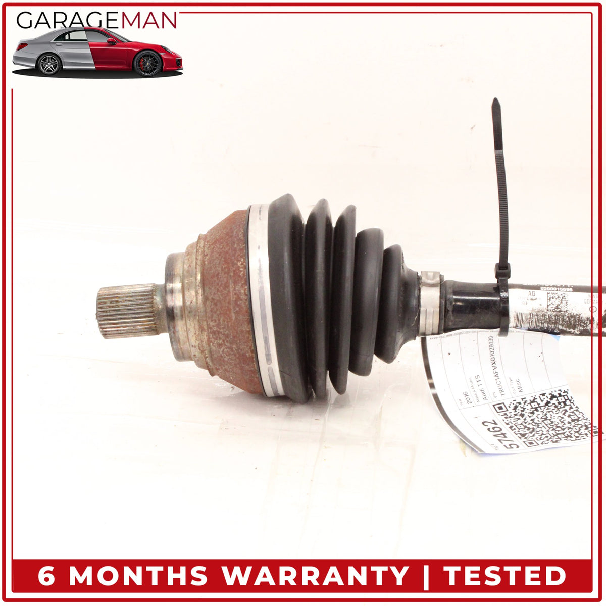 2016-2023 Audi TTS 8S AWD Front Left Side Axle CV Shaft 3Q0407271 OEM