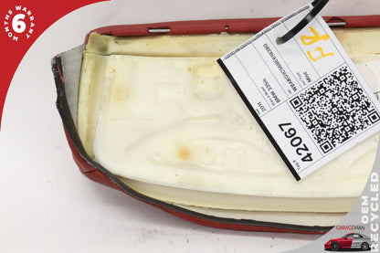 2007-2013 BMW 335is Front Left or Right Side Thigh Support Cover Red 7253203 OEM