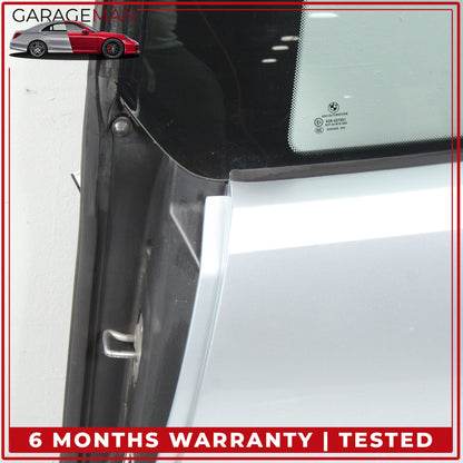 2014-2021 BMW i3 Rear Left Driver Side Door Shell w/ Window Glass Silver OEM