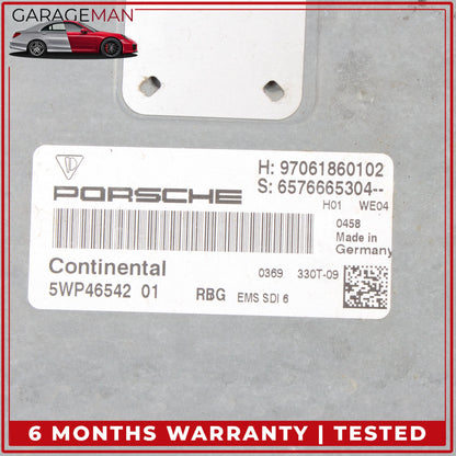 2010-2016 Porsche Panamera 970 4.8L Engine BCM Module Ignition Switch Set OEM
