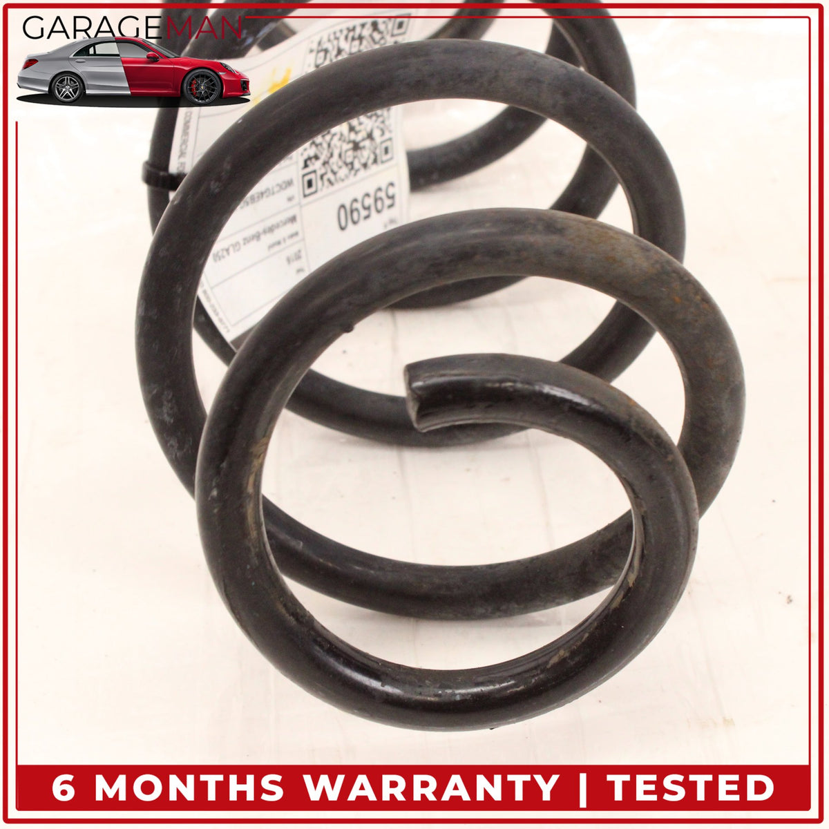 2015-2020 Mercedes X156 GLA250 Rear Left and Right Side Coil Spring Set OEM