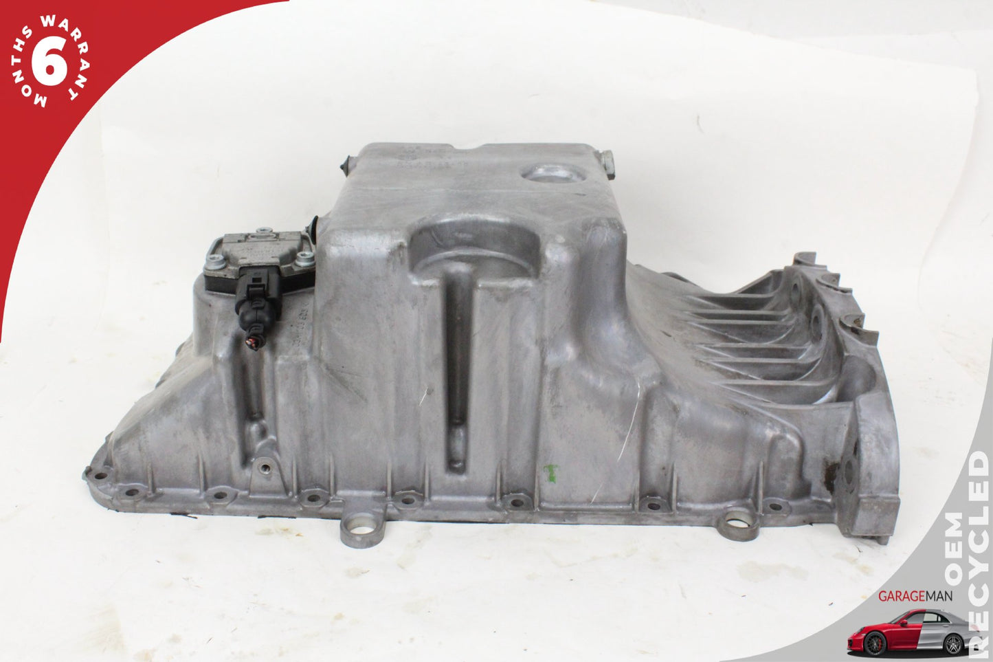 2007-2010 Porsche Cayenne 957 Audi Q7 Lower Engine Oil Pan w/ Oil Level Sensor