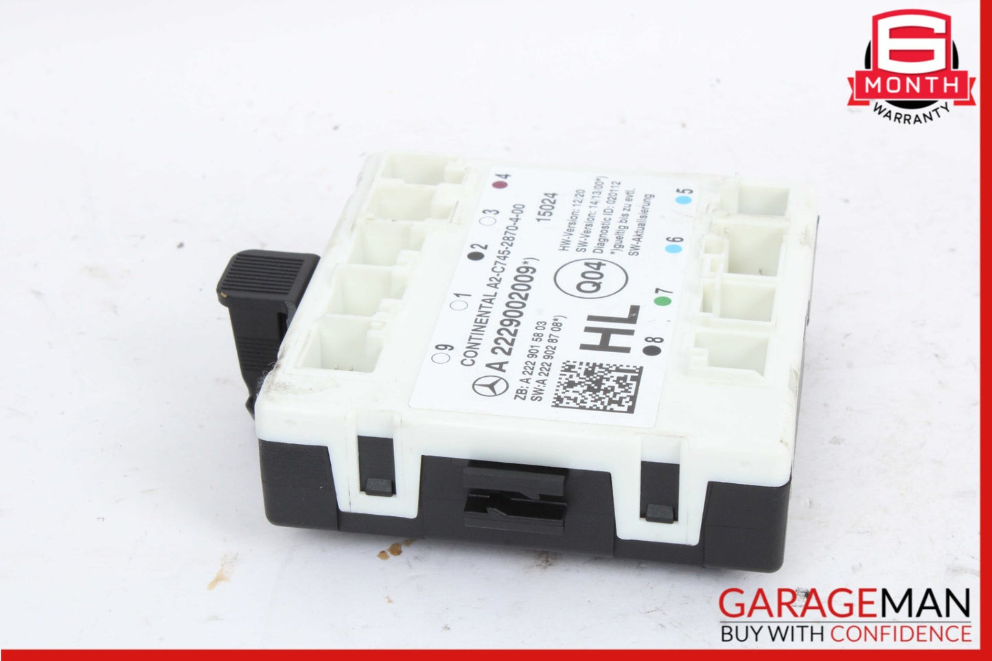 2015-2023 Mercedes-Benz C300 W205 Rear Left Door Control Module 2229002009 OEM