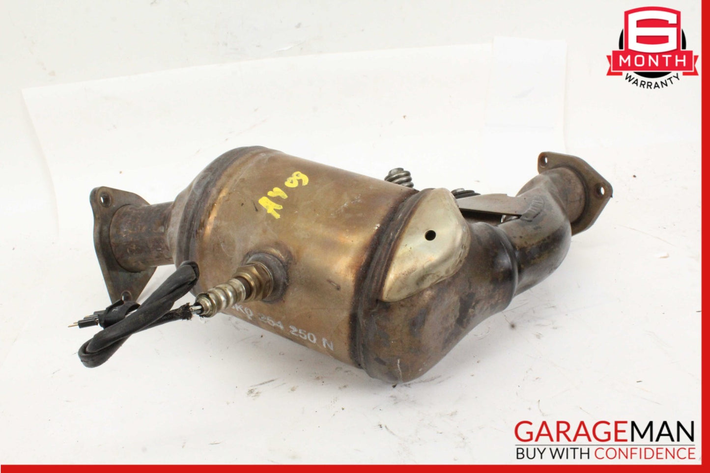 2009-2016 Audi A4 Right Catalytic Converter 8K0254250N