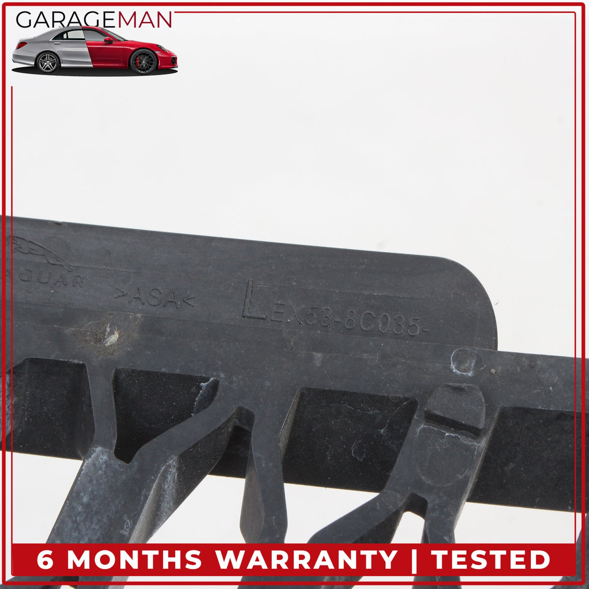 2014-2017 Jaguar F-Type X152 Front Bumper Left Support Bracket w/ Grills Set OEM