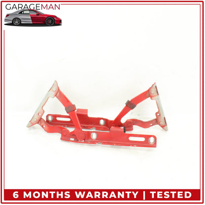 1999-2005 Porsche 911 996 Rear Left and Right Side Trunk Lid Hinge Set Red OEM