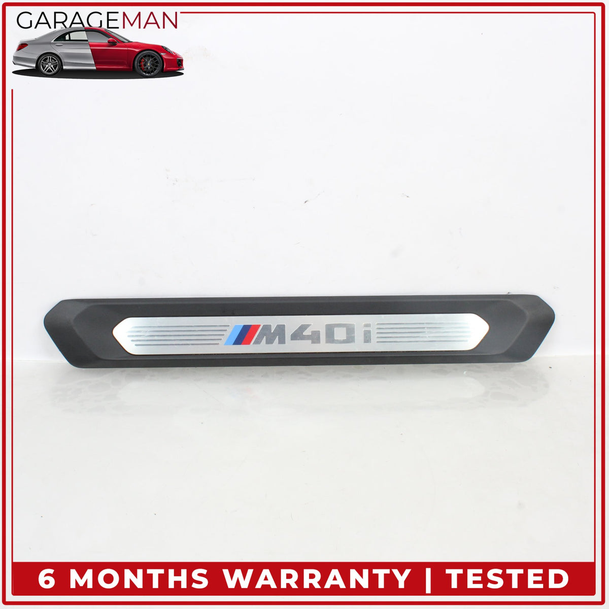 2018-2024 BMW X3 G01 Front Left and Right Side Door Sill Scuff Plate 8089579 OEM