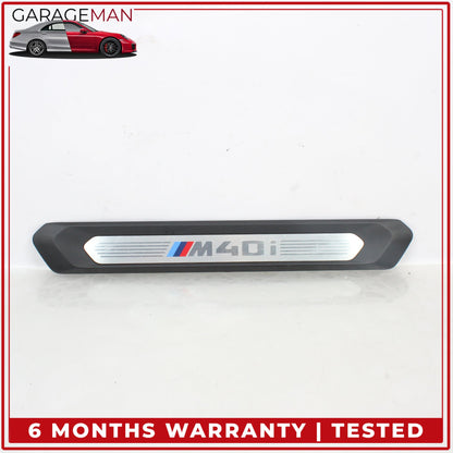 2018-2024 BMW X3 G01 Front Left and Right Side Door Sill Scuff Plate 8089579 OEM