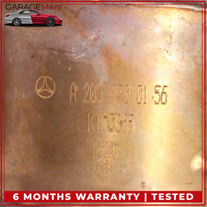 2015-2020 Mercedes W213 E300 C300 C350e Exhaust Downpipe 2054900156 OEM