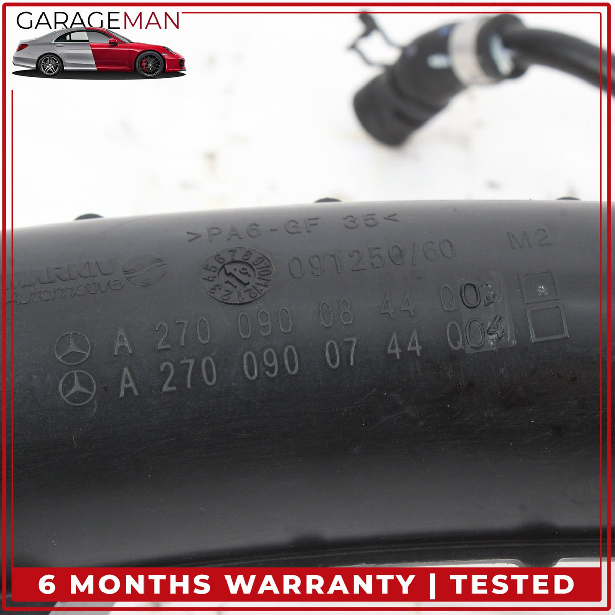2014-2020 Mercedes X156 GLA250 CLA250 Engine Air Intake Hose Pipe 2700900844 OEM