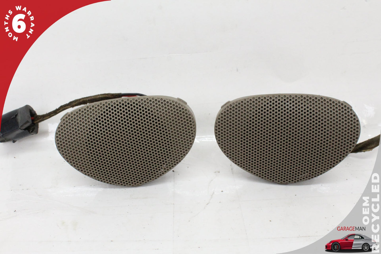 1997-2006 Jaguar XK8 X100 Left and Right Dashboard Audio Tweeter Speaker OEM
