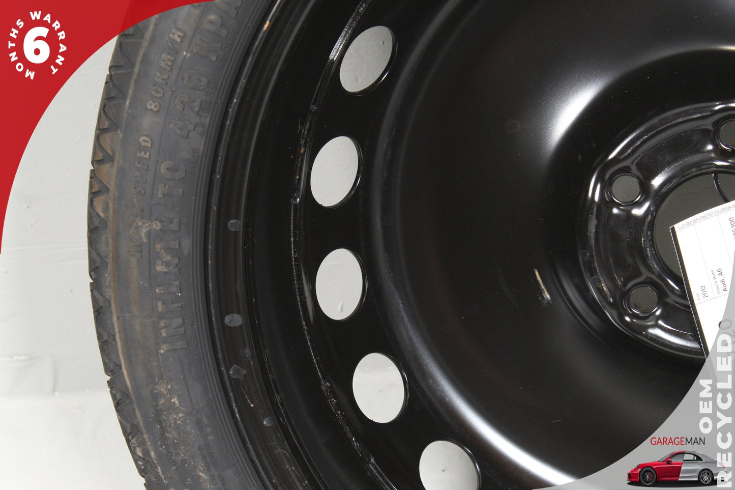 2012-2018 Audi A6 S6 RS7 Emergency Spare Tire Wheel Donut Rim 4G0601027 OEM