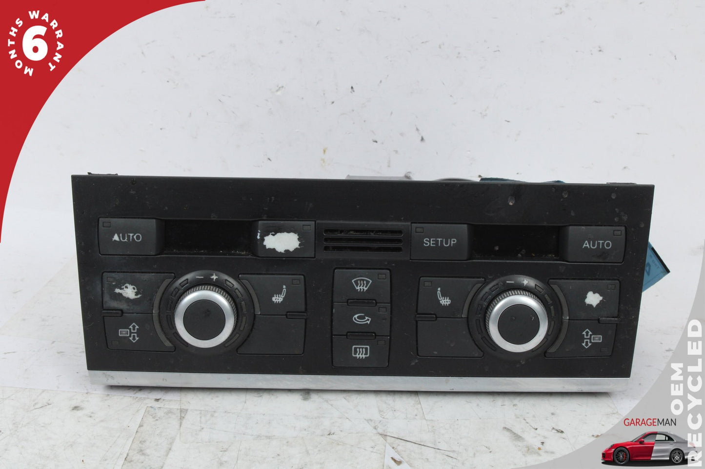 2007-2009 Audi Q7 AC A/C Climate Control Switch Panel 4L0820043F OEM
