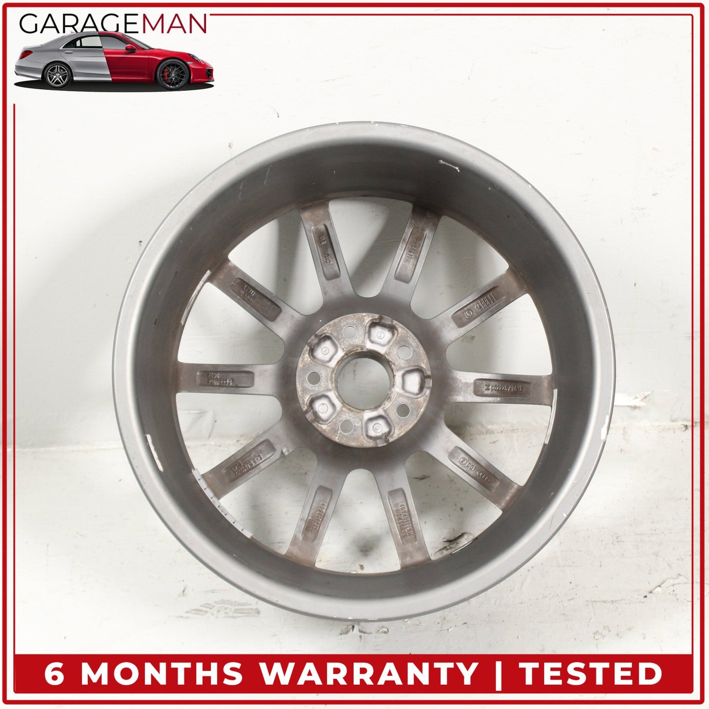 2016-2018 Audi A6 S6 Front or Rear Wheel Rim 8.5JX19 H2 ET43 4G9601025H OEM