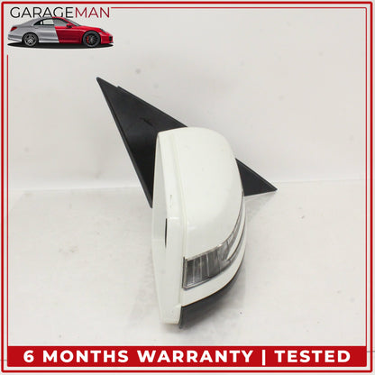 2010-2011 Mercedes W204 C300 Front Right Door Rear View Mirror Calcite White OEM