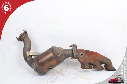 2012-2015 Audi A7 4G Left Exhaust System Pipe Tube w/ Manifold 4G0254200K