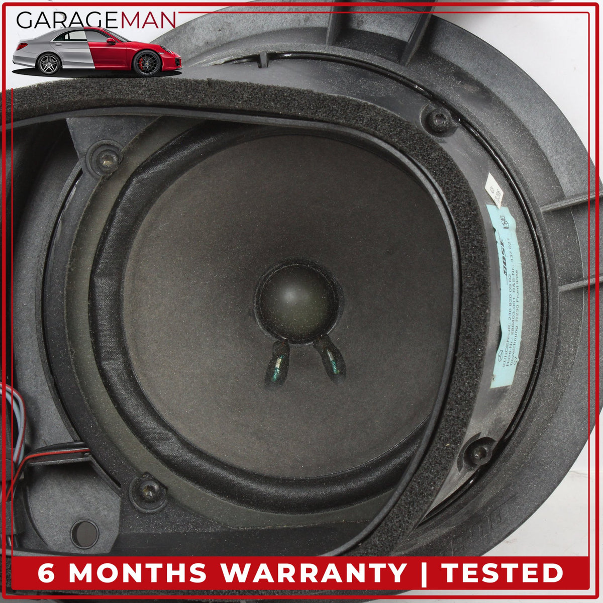 2003-2008 Mercedes R230 SL550 Left and Right Door Sound Audio Speaker Bose OEM