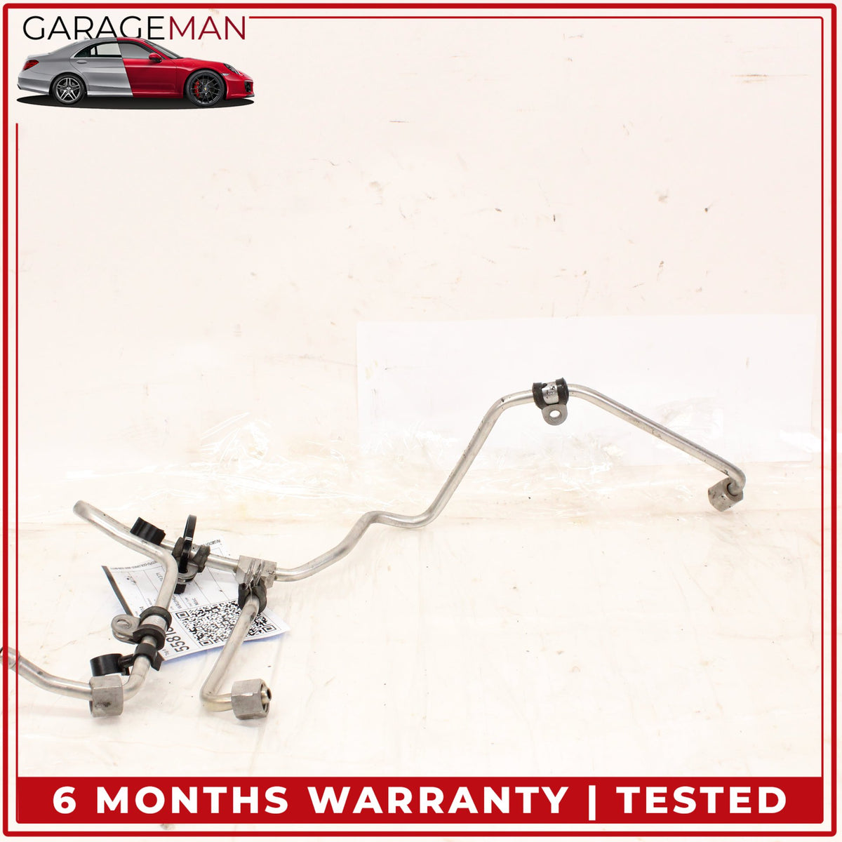 2010-2018 Audi A6 Cayenne 958 3.0L V6 High Pressure Fuel Gas Line Pipe Hose OEM