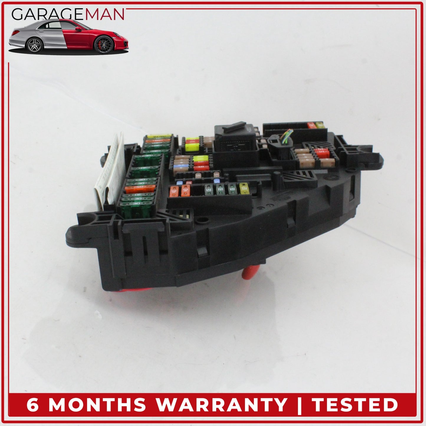 2011-2016 BMW 550i GT Rear Trunk Power Distribution Relay Junction Fuse Box OEM