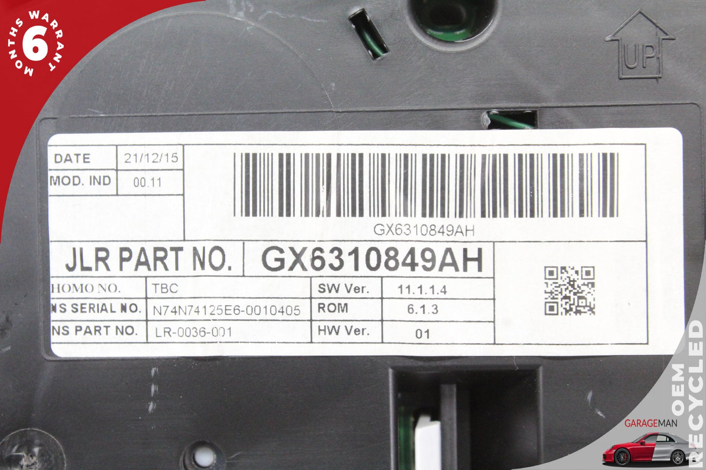 2016-2019 Jaguar XF X260 Speedometer Instrument Cluster Gauge GX6310849AH OEM