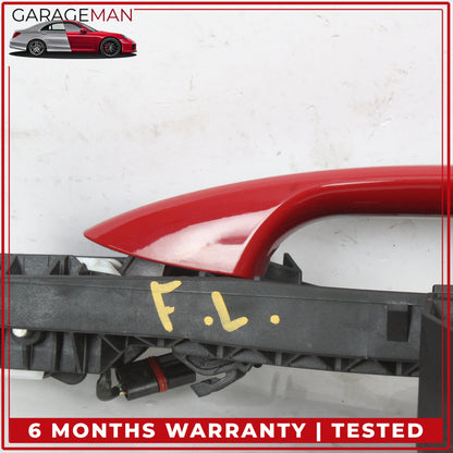 2010-2017 Mercedes C207 E400 Coupe Front Left Side Exterior Door Handle Red OEM