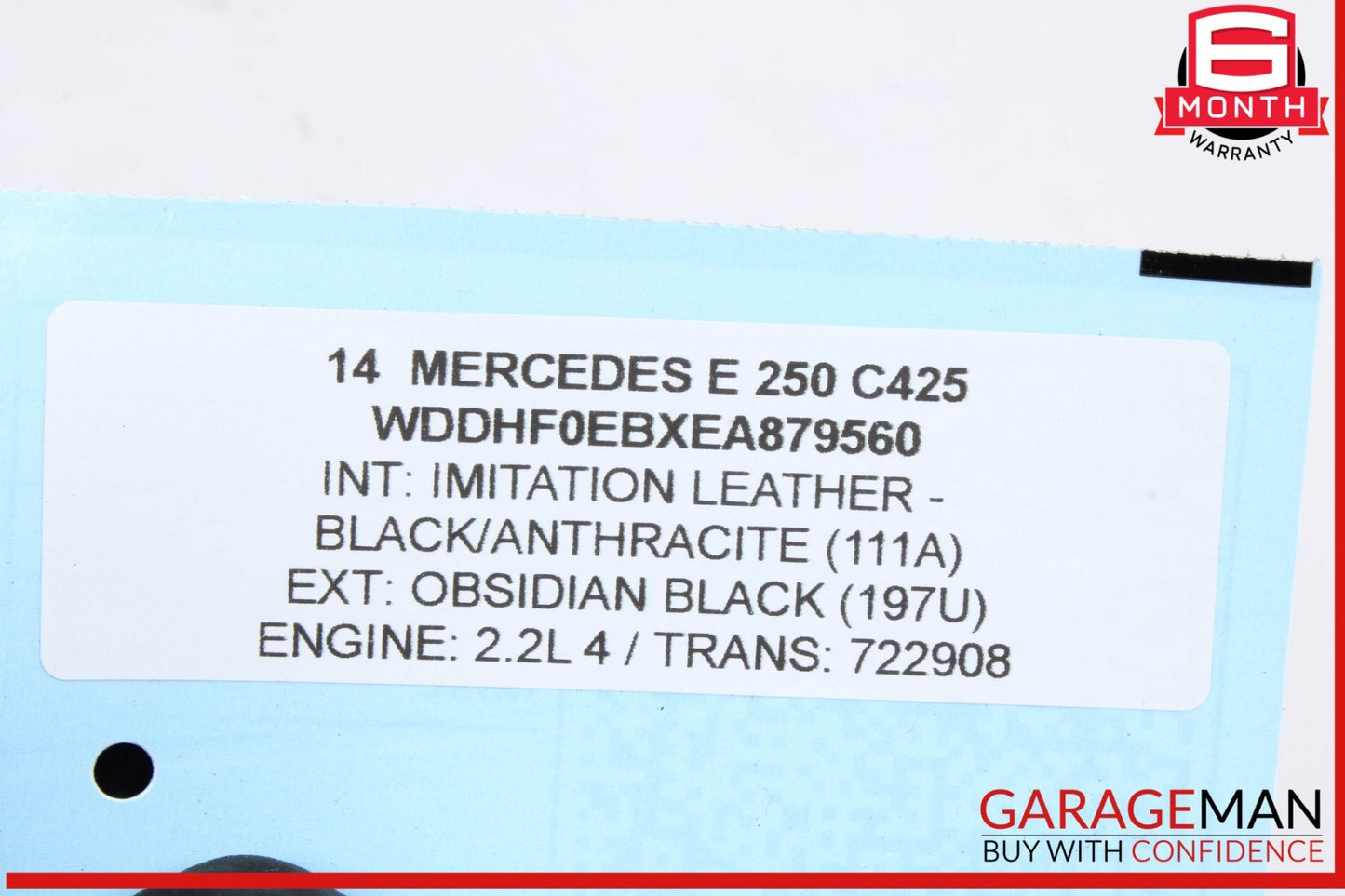 2010-2016 Mercedes E250 W212 Front Left Seat Adjustment Switch 2129050251