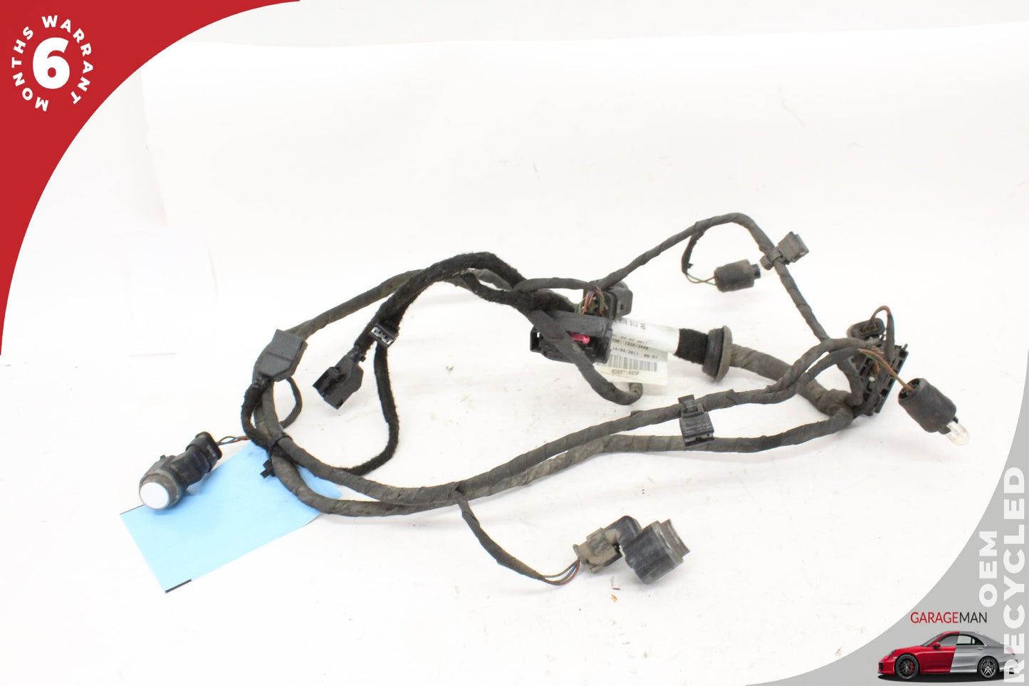 2012-2018 Audi A7 Rear Bumper Parking Sensor w/ Wire Harness 4G8971085F OEM