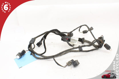 2012-2018 Audi A7 Rear Bumper Parking Sensor w/ Wire Harness 4G8971085F OEM