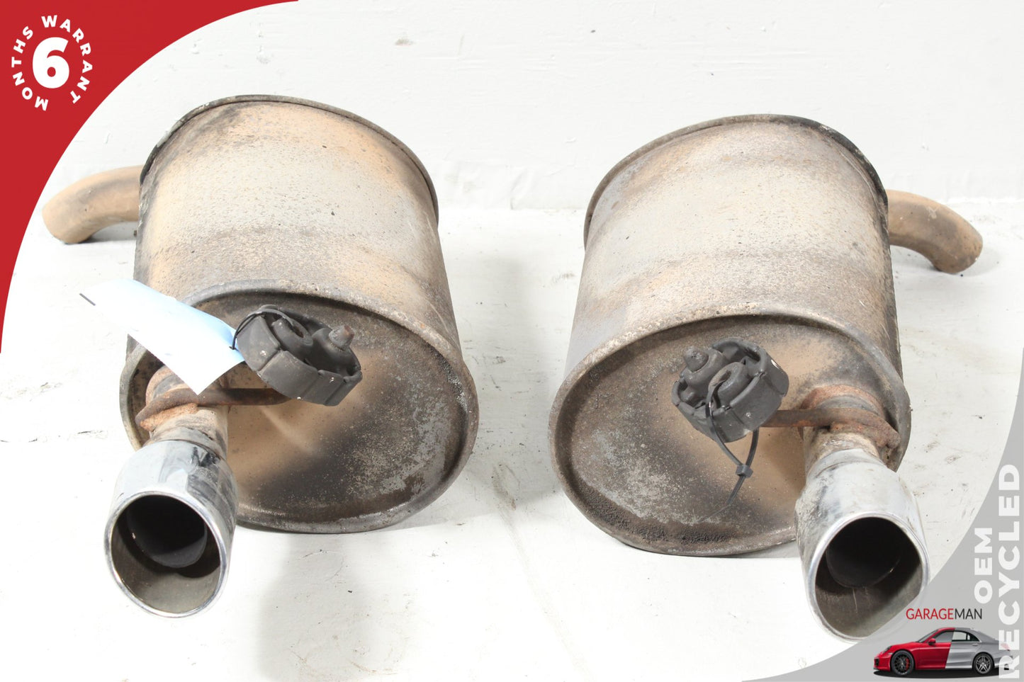 2002-2005 Ford Thunderbird Exhaust Muffler Left and Right Side 1W6Z5230AA OEM