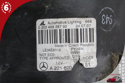 2007-2009 Mercedes W221 S550 Front Left Driver Side Head Light Lamp Bi-Xenon OEM