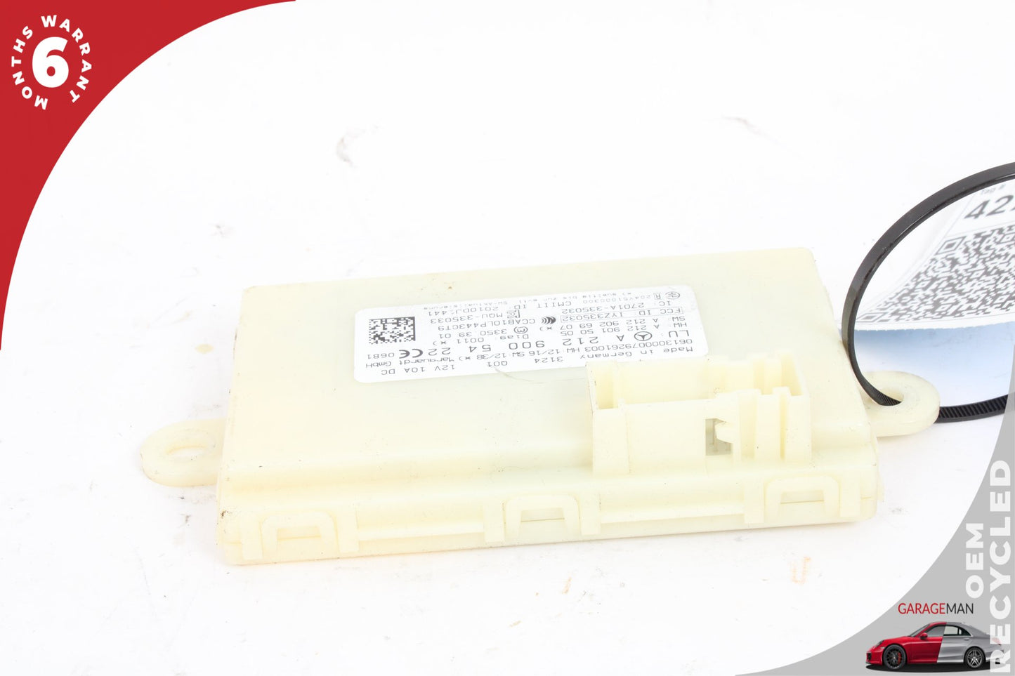 13-20 Mercedes-Benz E350 W212 Sedan Keyless Go Entry Control Module 2129005422