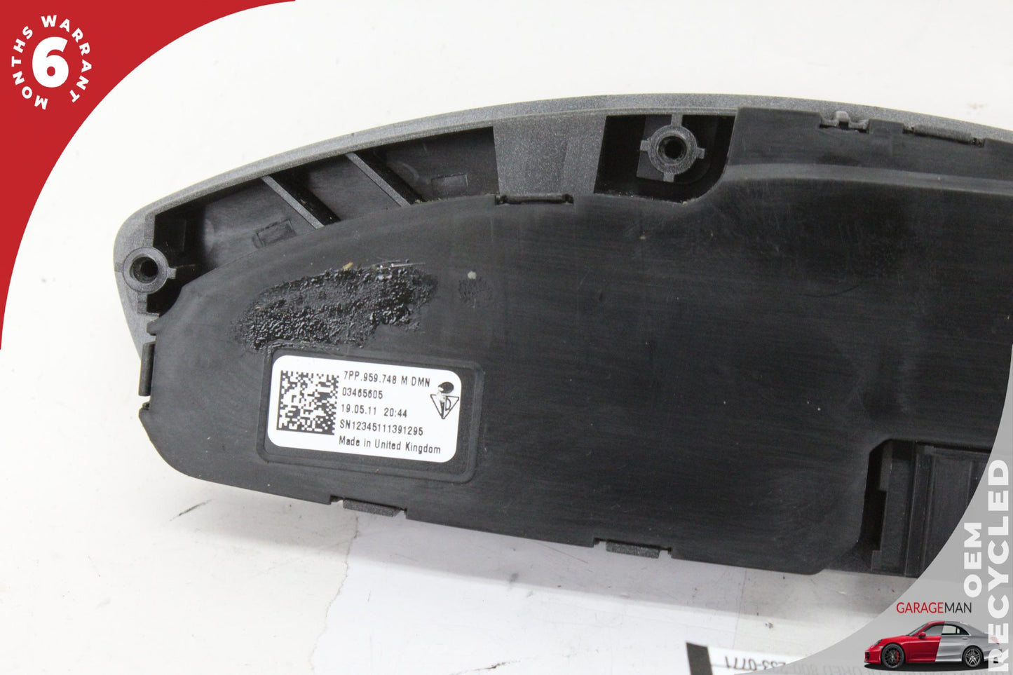 10-16 Porsche Cayenne 92A SUV Front Right Seat Control Switch 7PP959748M OEM