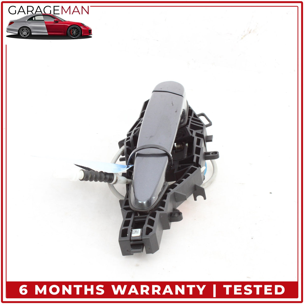 2014-2020 BMW 430i Gran Coupe Rear Left Side Exterior Door Handle Gray OEM