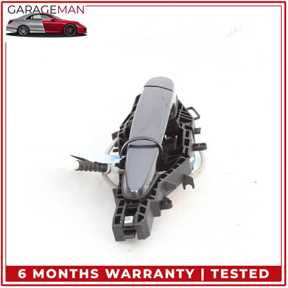 2014-2020 BMW 430i Gran Coupe Rear Left Side Exterior Door Handle Gray OEM