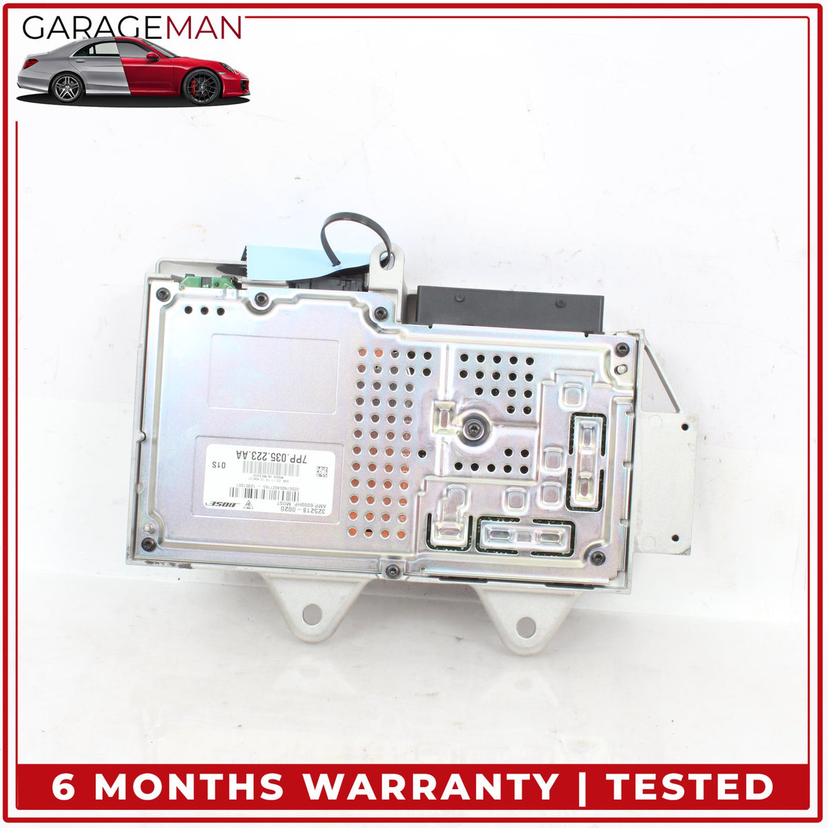 2009-2016 Porsche Panamera Cayenne 911 Macan Audio Sound Amplifier AMP Bose OEM