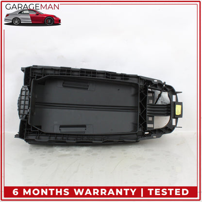 2012-2018 BMW 650i F13 Front Center Armrest Lid Cover Black Nappa 9216385 OEM