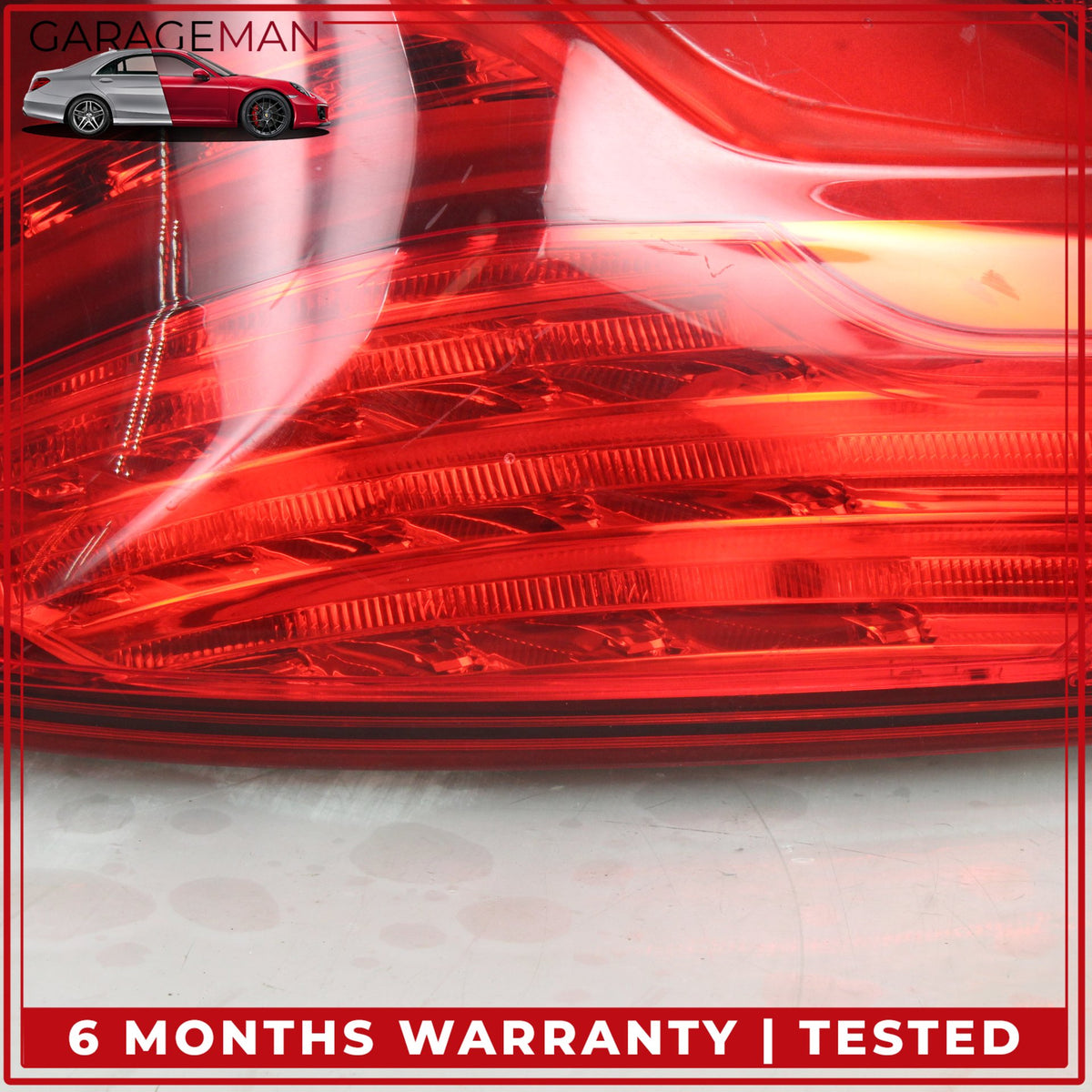 2012-2018 BMW 650i F13 Rear Left Outer Tail Light Lamp 4880369 OEM