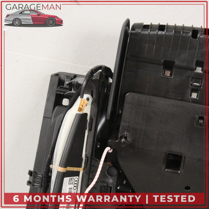 2011-2018 Audi A8 Front Left Side Lower Seat Track Frame Rail w/ Motors OEM