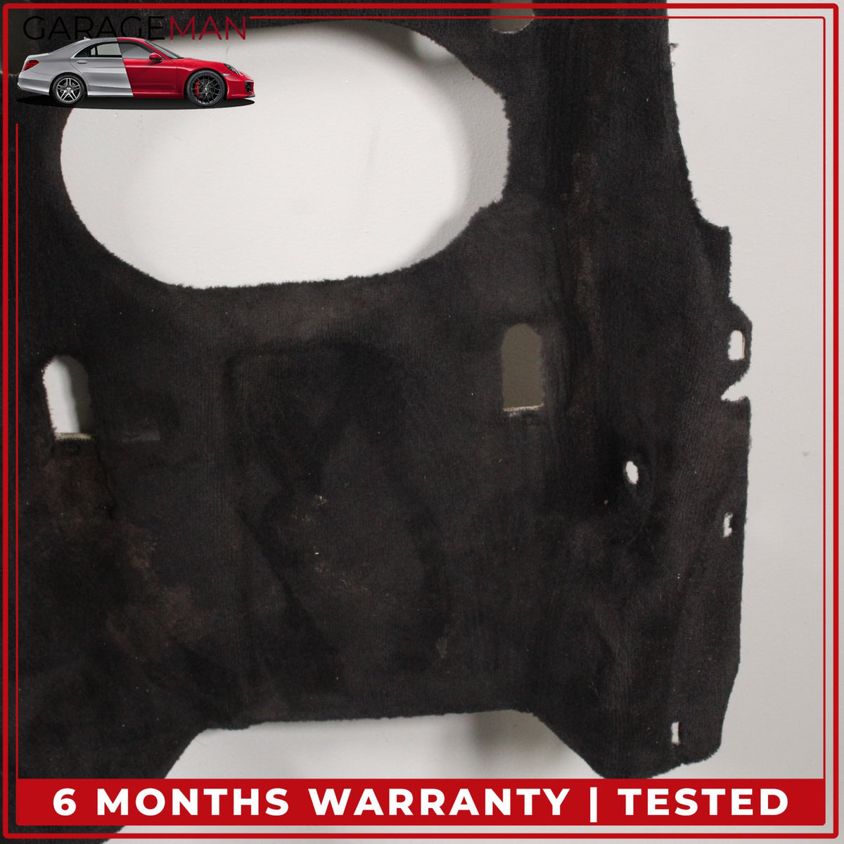 1999-2004 Porsche 911 Carrera Coupe Front and Rear Floor Carpet Trim Black OEM