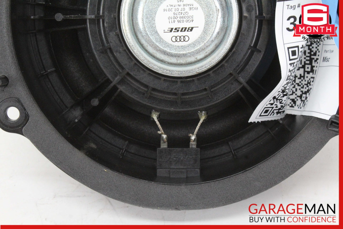 2012-2018 Audi A6 A7 Rear Left and Right Side Door Audio Speaker 4G0035411 OEM