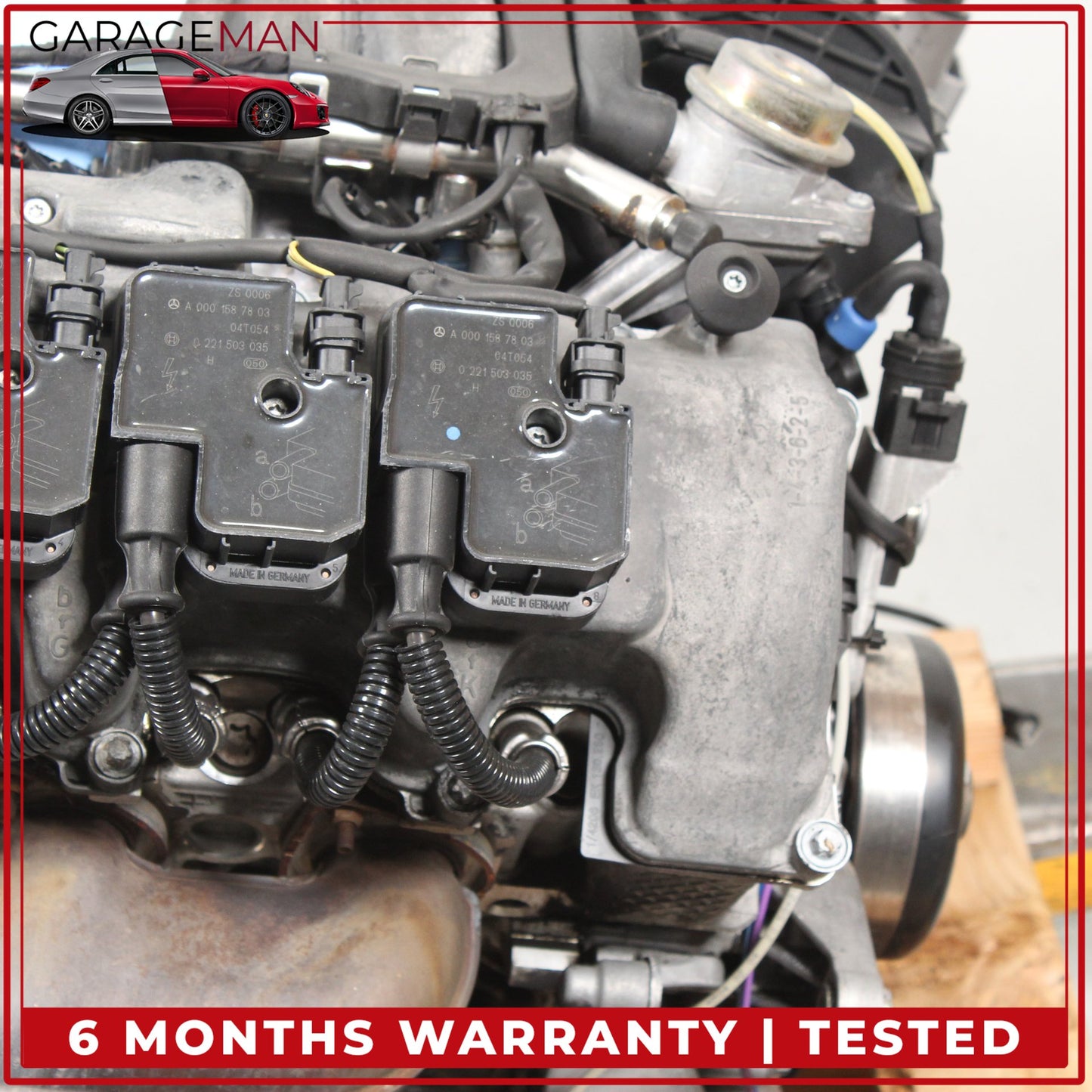 2001-2005 Mercedes W211 E320 4Matic 3.2L Engine Motor Block Assembly OEM 138k