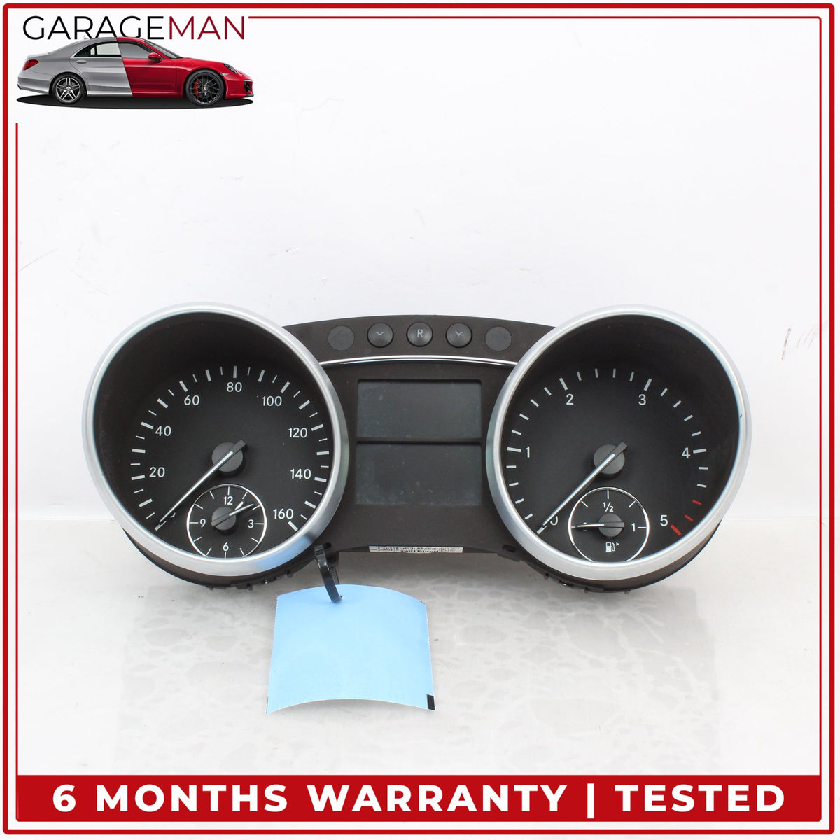 2007-2012 Mercedes W164 ML350 Speedometer Instrument Cluster 1649008000 OEM