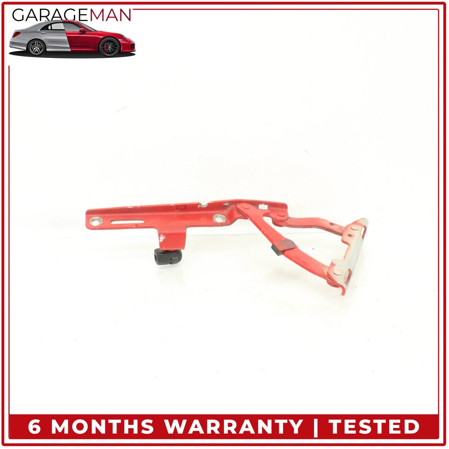 1999-2005 Porsche 911 996 Rear Left and Right Side Trunk Lid Hinge Set Red OEM