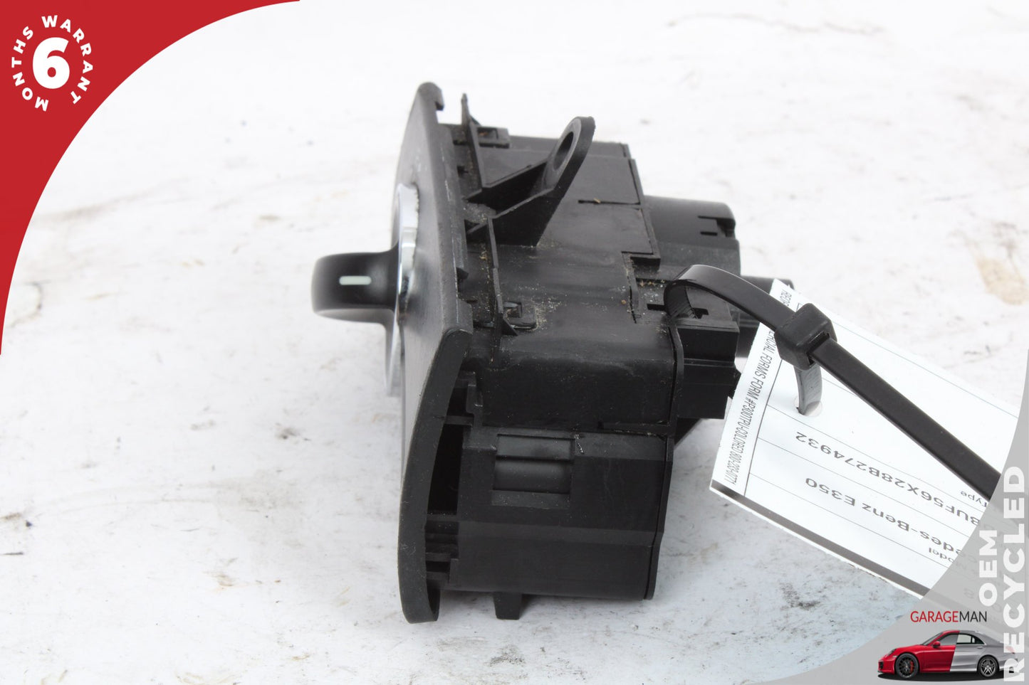 2003-2009 Mercedes W211 E350 Headlight Control Switch w/ Trim 2115450704 OEM