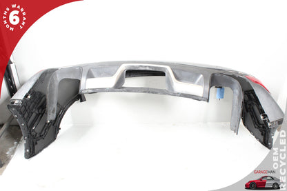 2011-2014 Porsche Cayenne 958 S Hybrid Rear Bumper Cover 95850541110 Jet Black Metallic