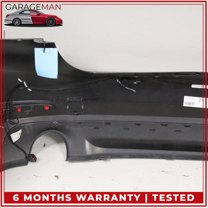 2017-2020 BMW 530e M550i 540i G30 Rear Bumper Cover Imperial Blue Metallic OEM