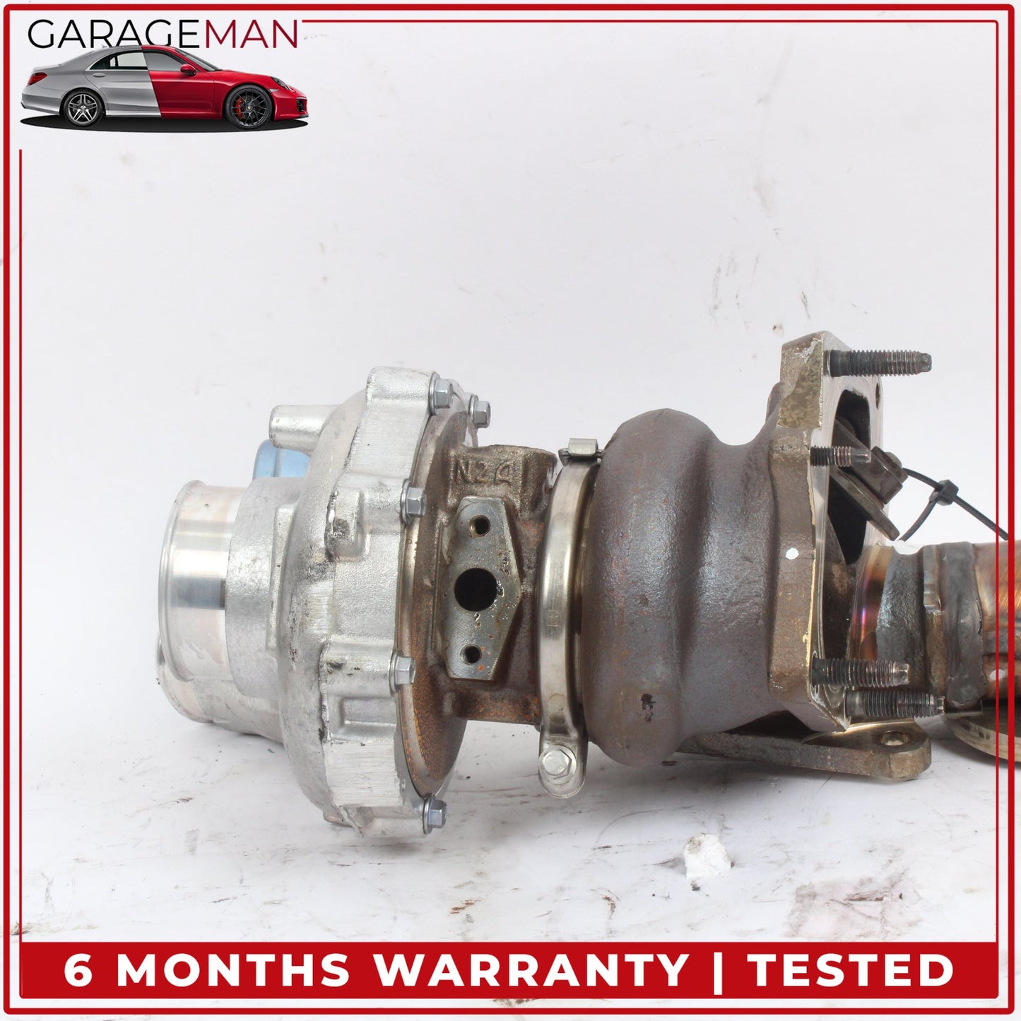 2012-2018 Mercedes-Benz CLS550 W218 Left Side Turbo Turbocharger w/ Manifold