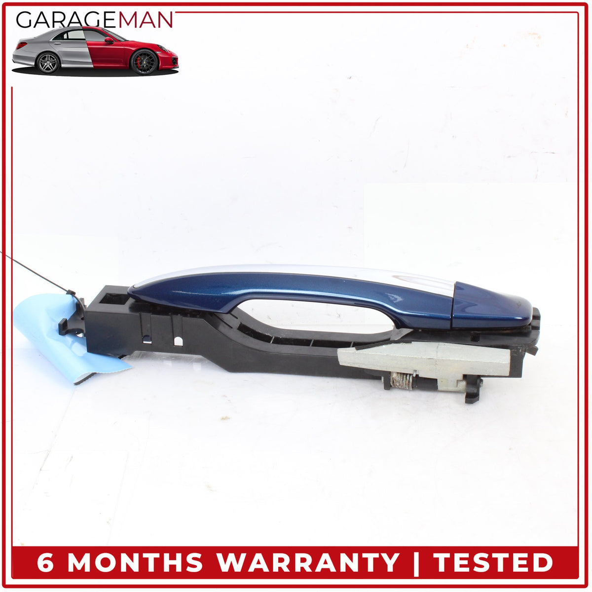 2014-2024 Infiniti Q50 Rear Right Passenger Side Exterior Door Handle Blue OEM