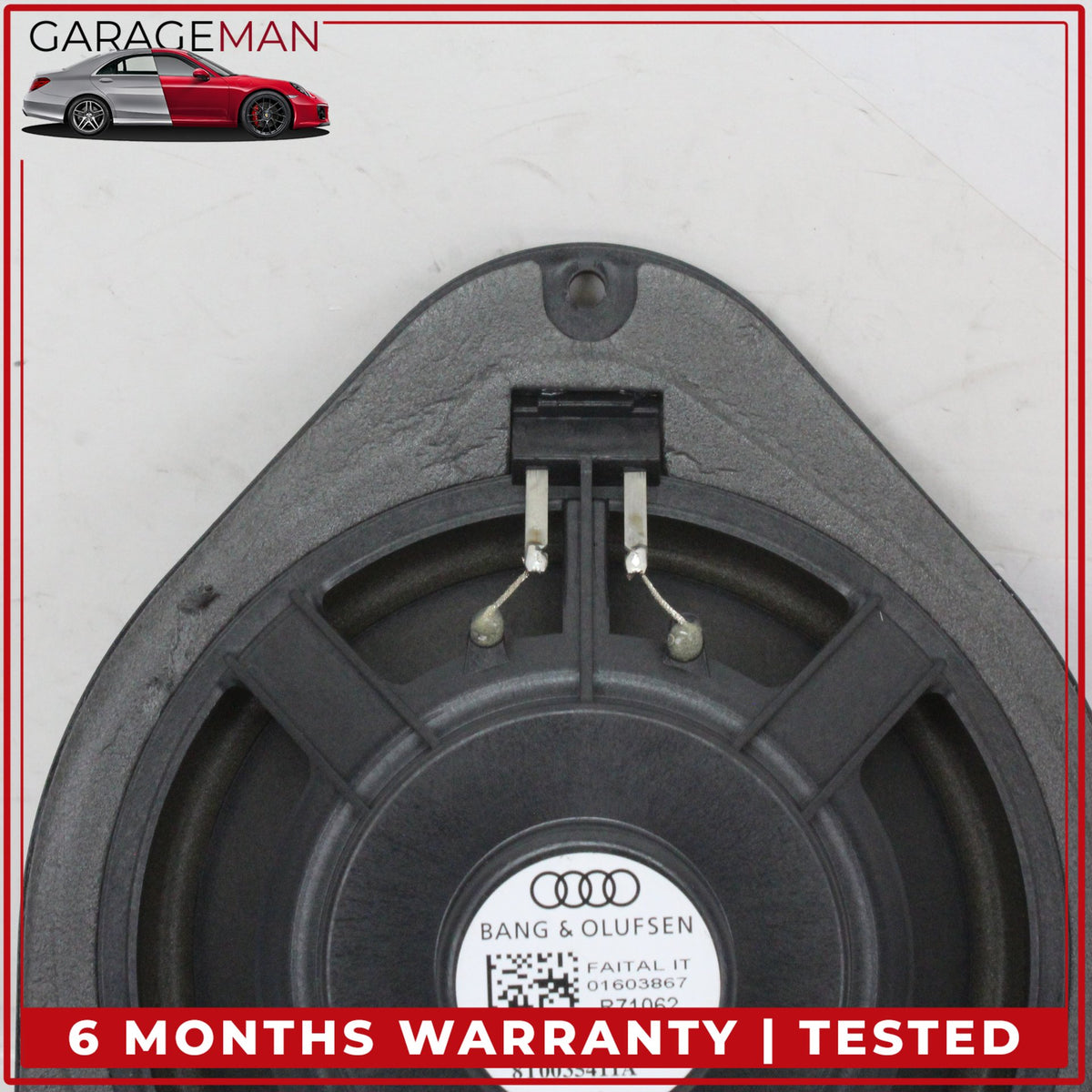 2009-2016 Audi A5 8T Sedan Rear Left and Right Side Door Speaker 8T0035411A OEM